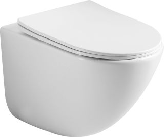 Подвесной унитаз Ceramica Nova Mono CN1905 безободковый белый