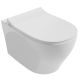Подвесной унитаз Isvea Soluzione II 10MY02002SV безободковый скрытый крепеж SmartFix Plus белый
