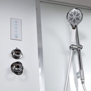 Душевая кабина Deto ЕМ4515 с гм. и эл. 150х85х220 см