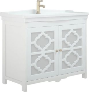 Тумба для комплекта Corozo Манойр 105см белый SD-00000357