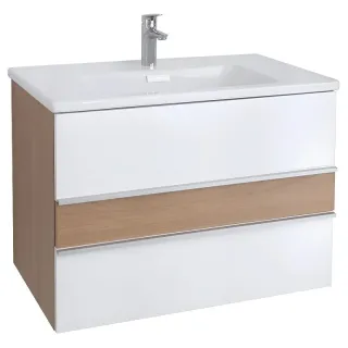 Тумба под раковину Jacob Delafon Lucien EB2057-E76-J5 80 см дуб корбридж/белый