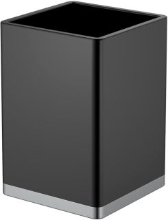 Стакан Boheme чёрный/хром 10961-B-CR