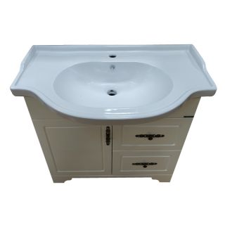 Comforty Зеркало-шкаф "Севилья-85" слоновая кость