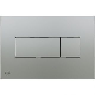 Кнопка смыва AlcaPlast для инсталляции хром матовый M372