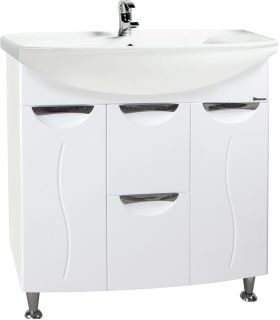 Тумба под раковину Bellezza Глория 85см белый 00000010090