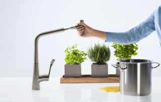 Смеситель Hansgrohe Metris Select 14884800 для кухни