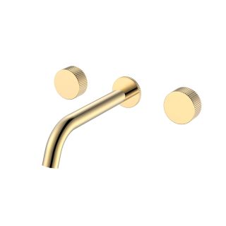 Встраиваемый смеситель для раковины Boheme Stick Linea 152-2-G.3 золото