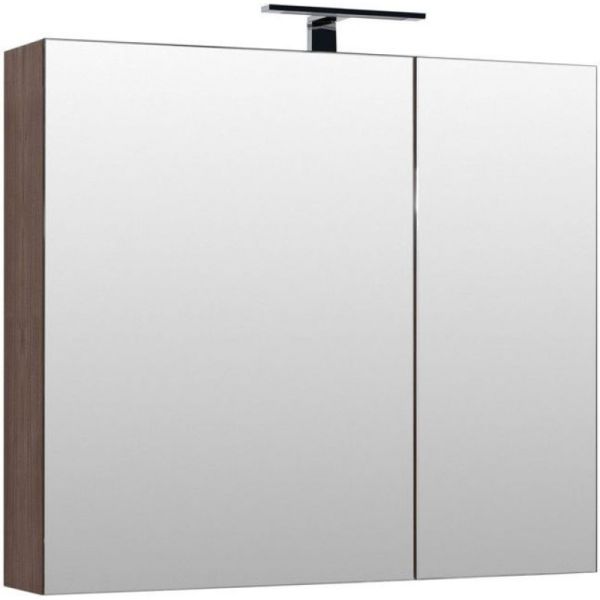 Зеркальный шкаф Aquanet Нью-Йорк 203955 100 см шпон орех