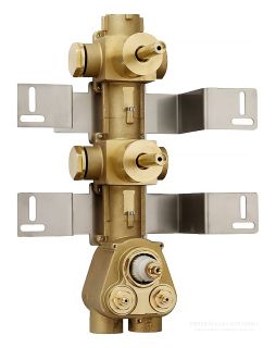 Скрытая часть термостата Bossini Z030201000 на два потребителя