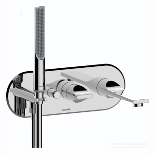 Cкрытая часть для встраиваемого смесителя для ванны Bossini Apice Z00546 на два выхода