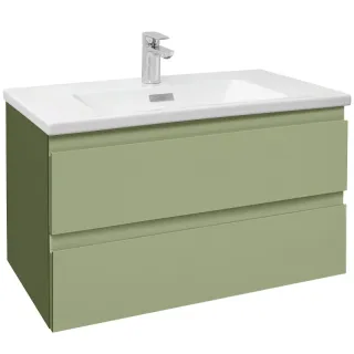 Тумба под раковину Jacob Delafon Madeleine EB2053-JSH 80 см шалфей матовый