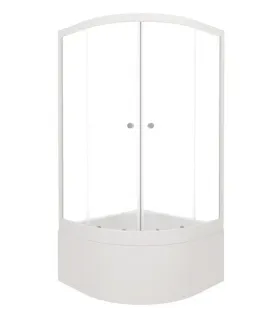 Душевой уголок Triton Ультра Щ0000061800 90x90 см профиль белый стекло прозрачное