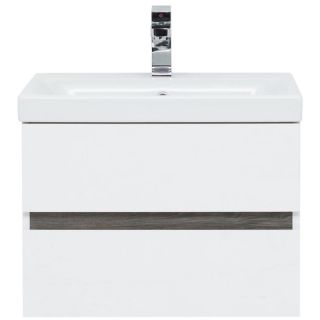 Тумба под раковину Aquanet Беркли 254289 60 см белый/дуб рошелье