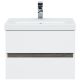 Тумба под раковину Aquanet Беркли 254289 60 см белый/дуб рошелье