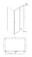 Душевой уголок Ambassador Diamond 12011104R 120x80см правый хром/прозрачное
