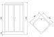 Душевая кабина Royal Bath HP стекло прозрачное 90x90см RB90HP1-T