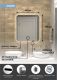 Зеркало с подсветкой Continent Burzhe ЗЛП531 с бесконтактным сенсором 60см