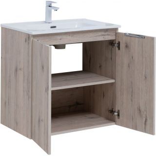 Тумба под раковину Aquanet Алвита New 303906 70 см дуб веллингтон