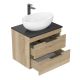Тумба под раковину подвесная Onika Легран 106162 60 см дуб галифакс