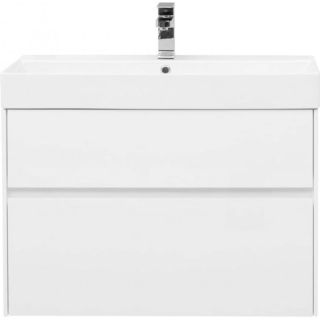 Тумба под раковину Aquanet Бруклин 203960 85 см белый матовый