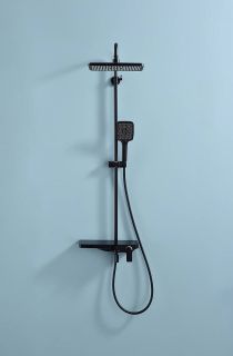 Душевая стойка Raglo R60.24.06 чёрный