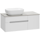 Подвесная тумба под раковину Misty Роял 100 см П-Роя-01100-011П2Я белый