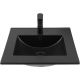 Раковина Aquanet Flat 329252 50 см чёрный матовый