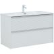 Тумба под раковину Aquanet Вита 330474 100 см белый матовый