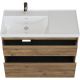 Тумба под раковину Aquanet Nova Lite 2.0 346320 100 см дуб рустикальный