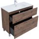 Тумба под раковину Aquanet Алвита New 344130 100 см дуб веллингтон табак