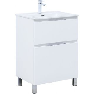 Тумба под раковину Aquanet Алвита New 344132 60 см белый матовый
