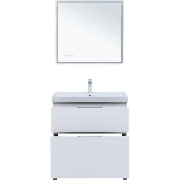 Тумба под раковину Aquanet Алвита New 344134 80 см белый матовый