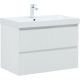 Тумба под раковину Aquanet Альтера 337156 80 см белый матовый