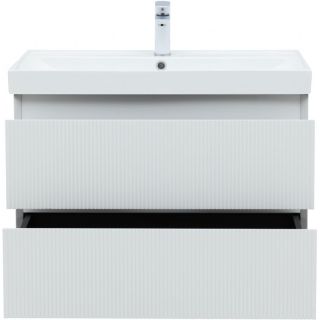 Тумба под раковину Aquanet Альтера 337156 80 см белый матовый