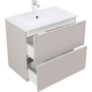 Тумба под раковину Aquanet Арт 343967 75 см бежевый