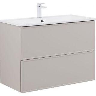 Тумба под раковину Aquanet Арт 343968 90 см бежевый