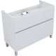 Тумба под раковину Aquanet Вега 344125 100 см белый глянец