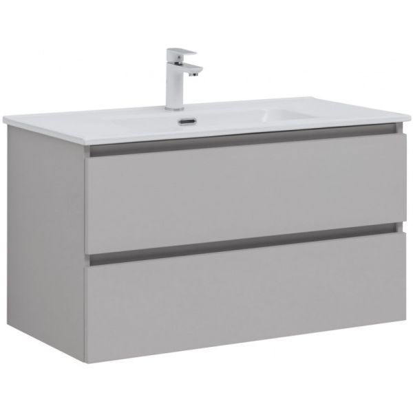 Тумба под раковину Aquanet Вега 2.0 337944 90 см бежевый