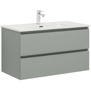 Тумба под раковину Aquanet Вега 2.0 337962 90 см мисти грин