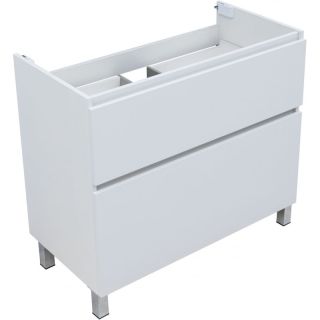 Тумба под раковину Aquanet Вега 344123 80 см белый глянец