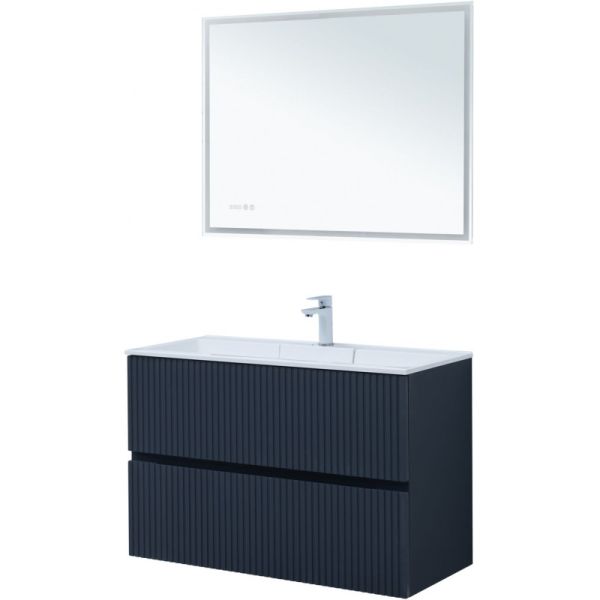 Тумба под раковину Aquanet Джейн 313304 100 см маренго