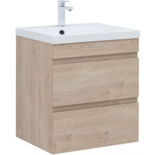 Тумба под раковину Aquanet Нота New 334197 60 см дуб светлый