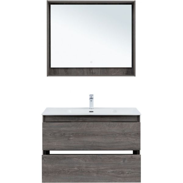 Тумба под раковину Aquanet Милан 336375 100 см дуб рошелье