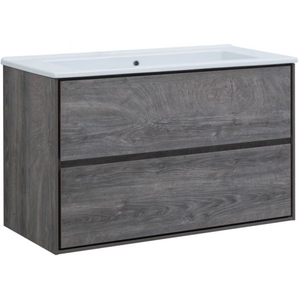 Тумба под раковину Aquanet Милан 339972 105 см дуб рошелье