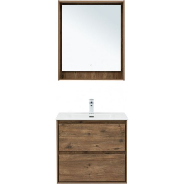 Тумба под раковину Aquanet Милан 336378 70 см дуб рустикальный