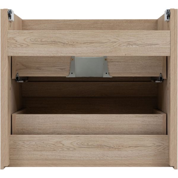 Тумба под раковину Aquanet Милан 336383 70 см дуб светлый