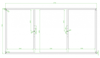 Veedi 138000180 Каркас для ванны 180х80 в комплекте с крепежами