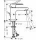 Смеситель Hansgrohe Vernis Blend 71551000 для раковины