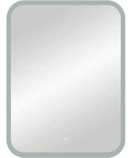 Зеркало с подсветкой Continent Glamour ЗЛП440 с сенсорным выключателем 80см