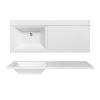 Умывальник Runo мебельный Гамма 120 лайт правое крыло (00-00001024)